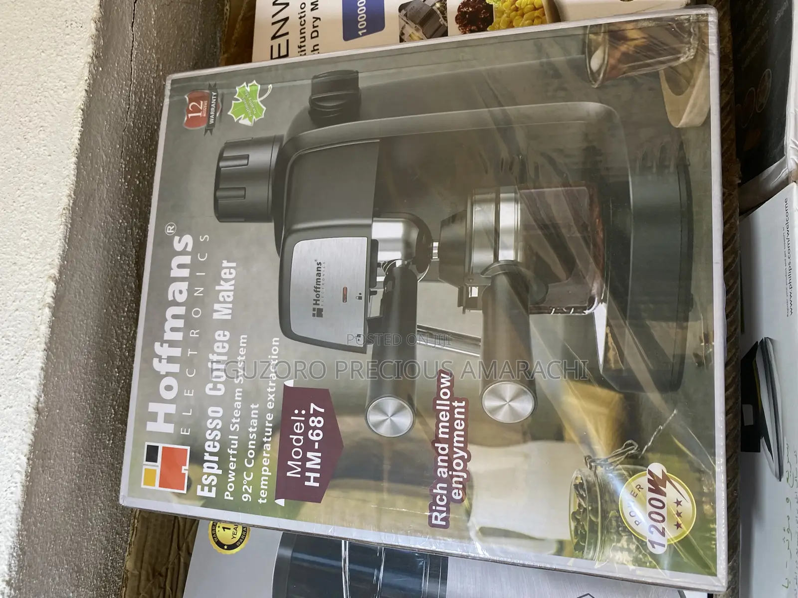 Hoffmans Expresso Coffee Maker