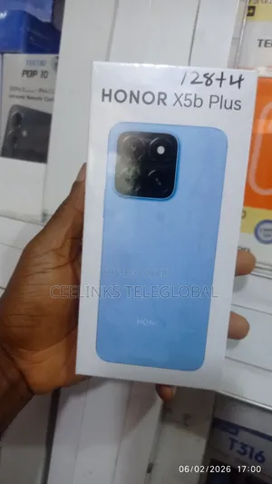 New Honor X5b Plus 128 GB Black