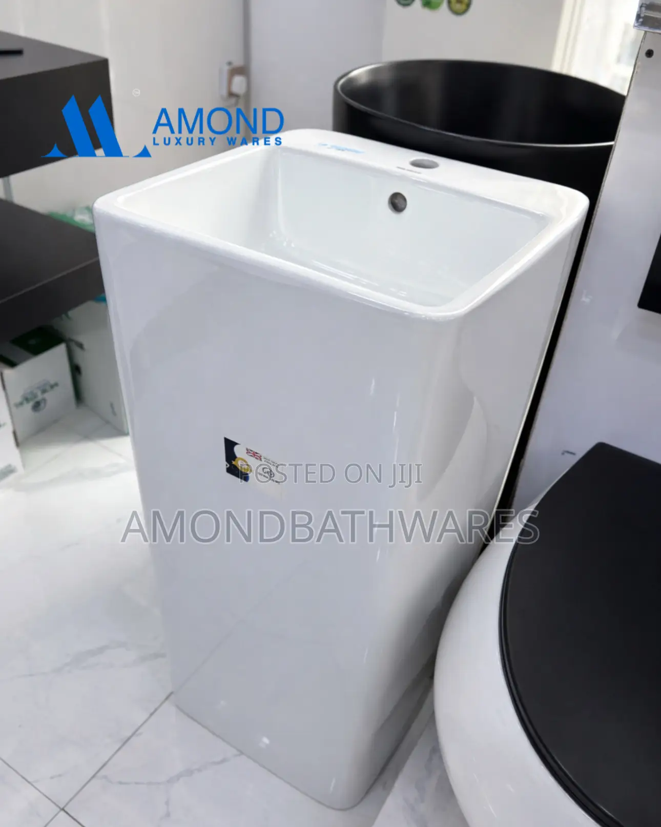 Square Stand Alone Basin