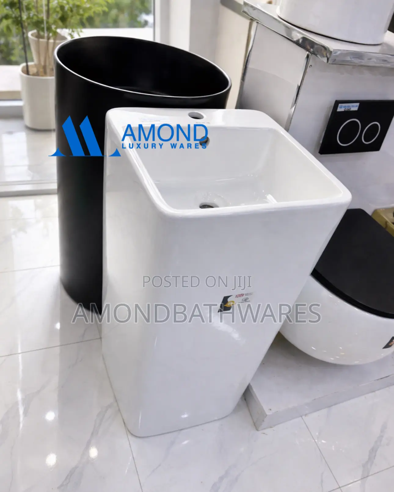 Square Stand Alone Basin