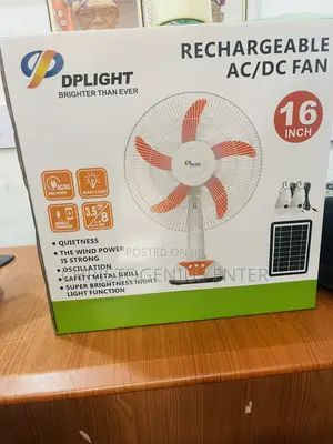 16” 2switch Series Solar Fan