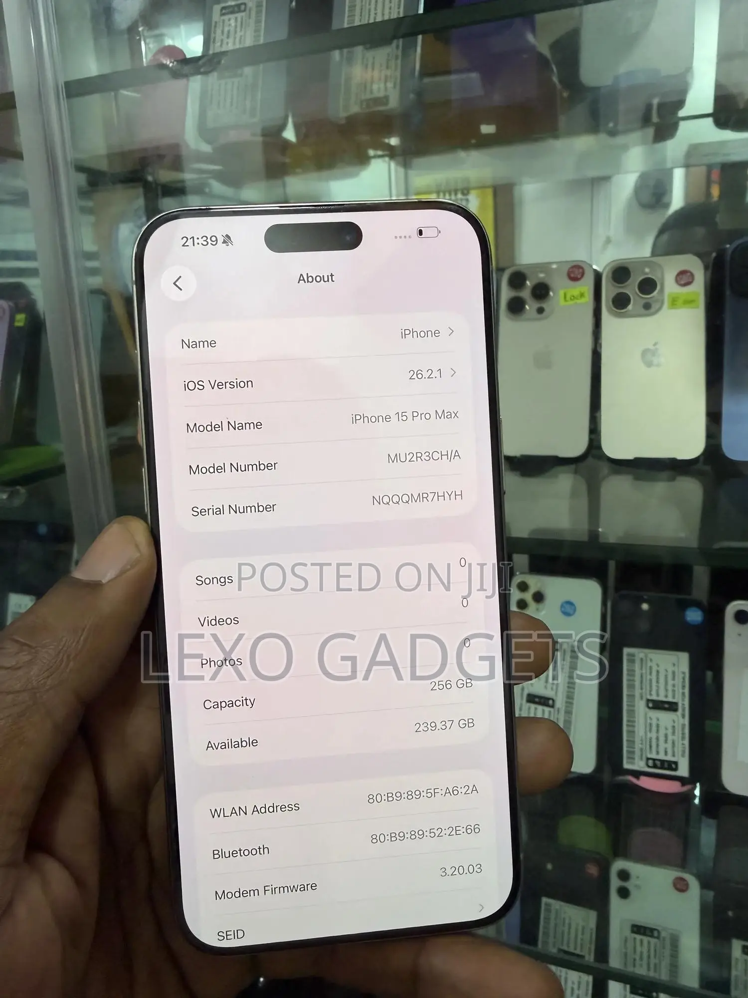Apple iPhone 15 Pro Max 256 GB White