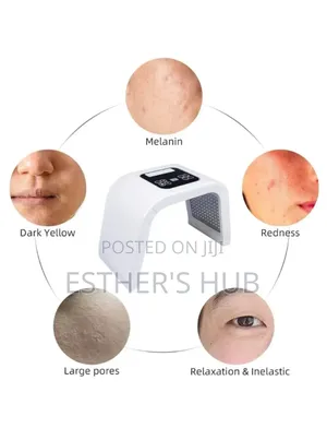 Led Lights Facial Treatment Mask 7 Led Lights Machine for Facials
