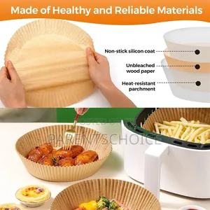 50pcs Disposable Nonstick Air Fryer Liner Paper