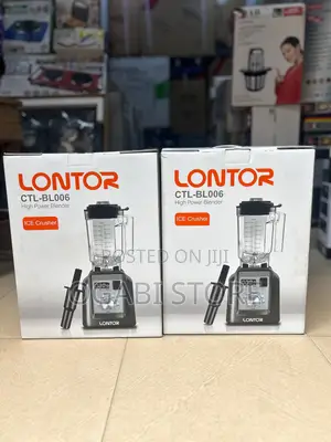 Lontor Digital Crusher Blender With Timer | 1600w | 1 Year Warranty |