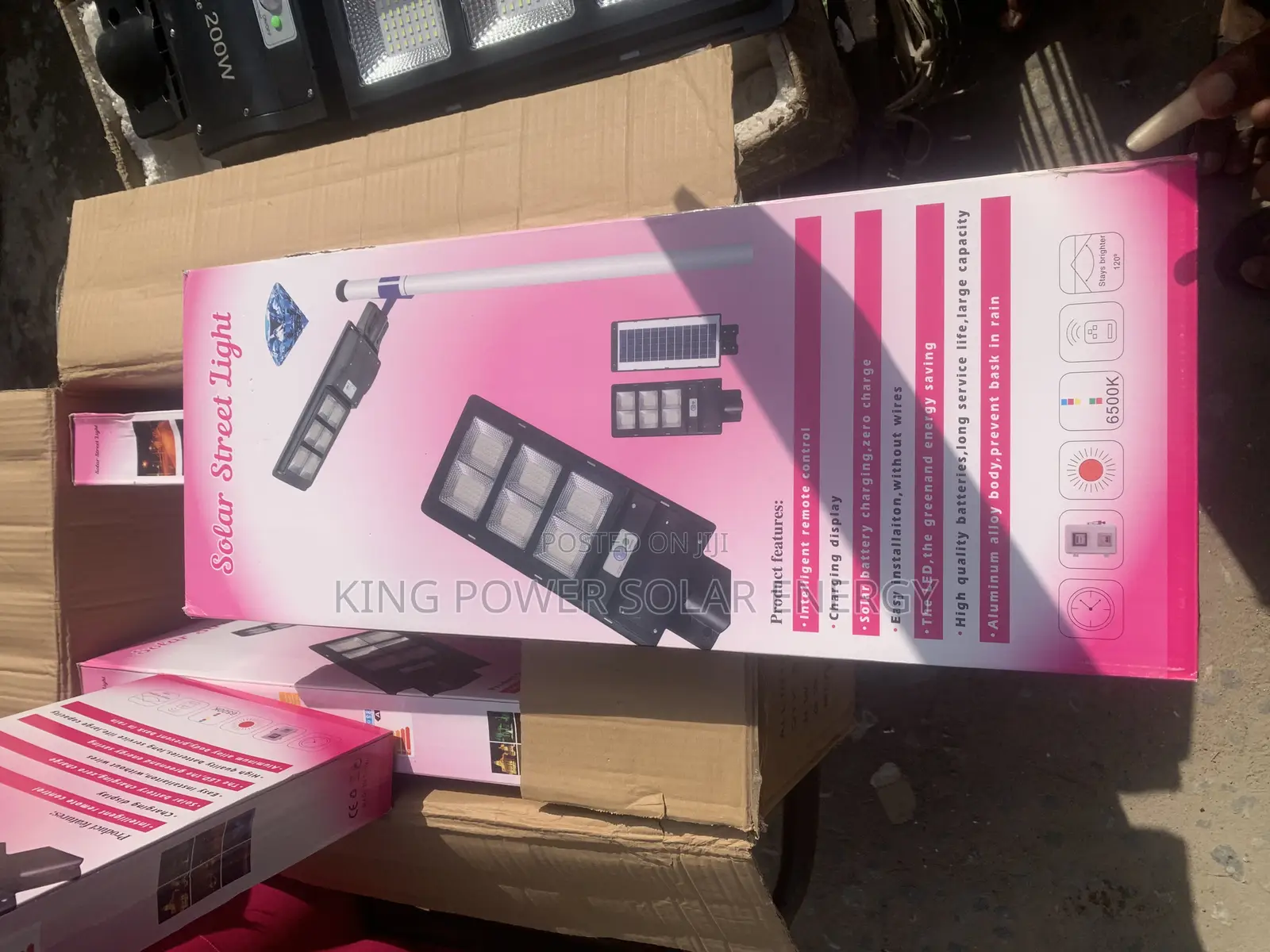 200w Solar Street Lights