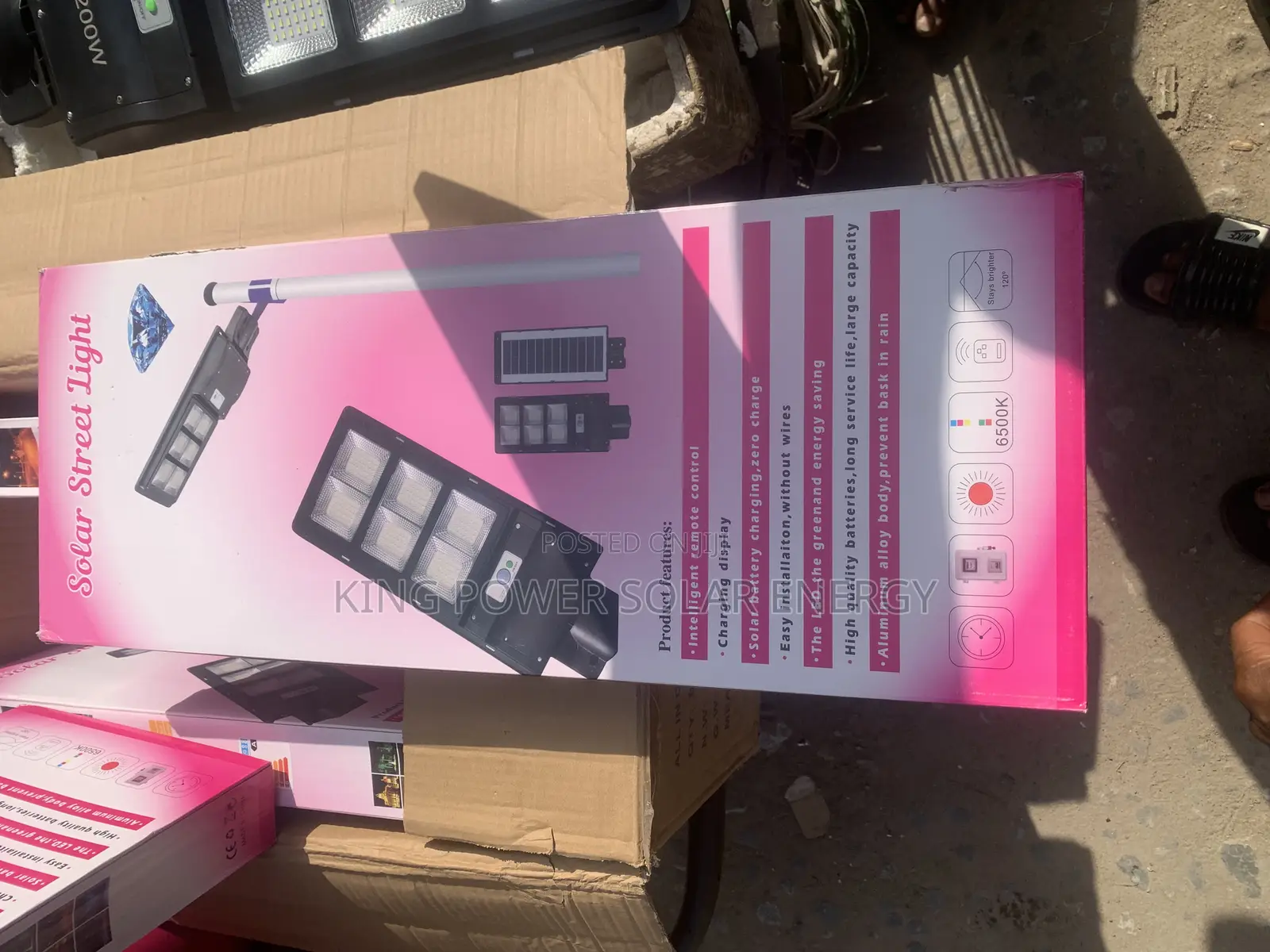 200w Solar Street Light