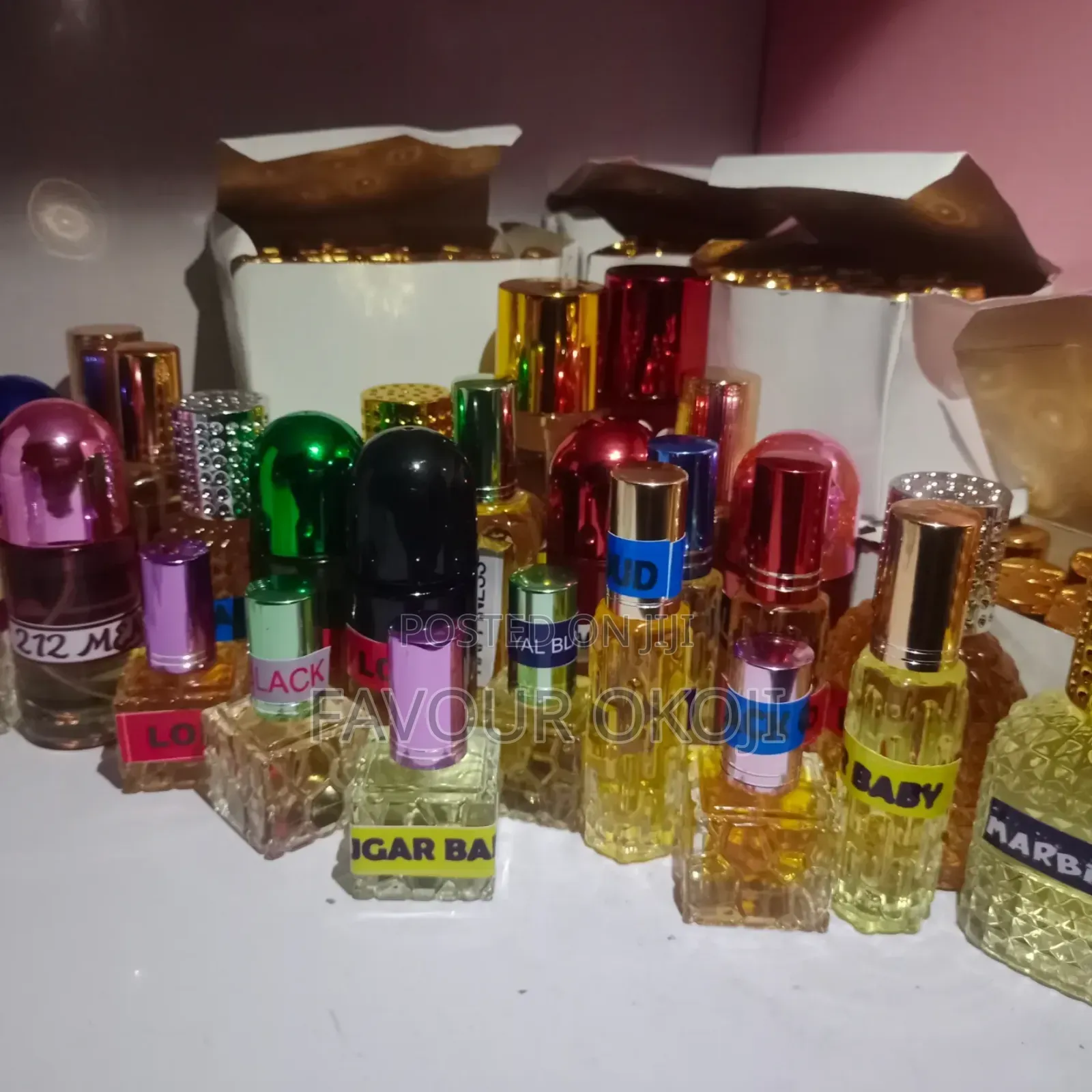 Undiluted Oil Perfumes