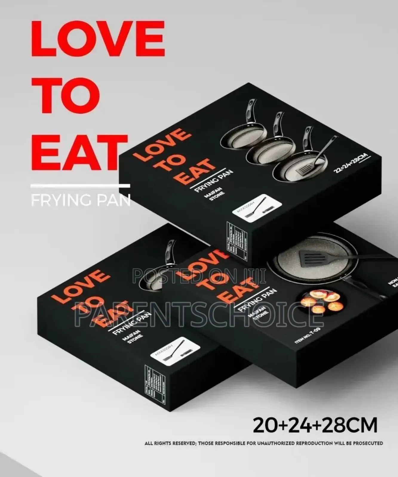 Non Stick Frying Pan 3 Set