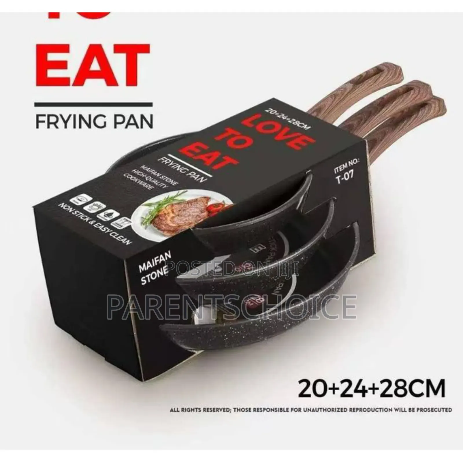 Non Stick Frying Pan 3 Set