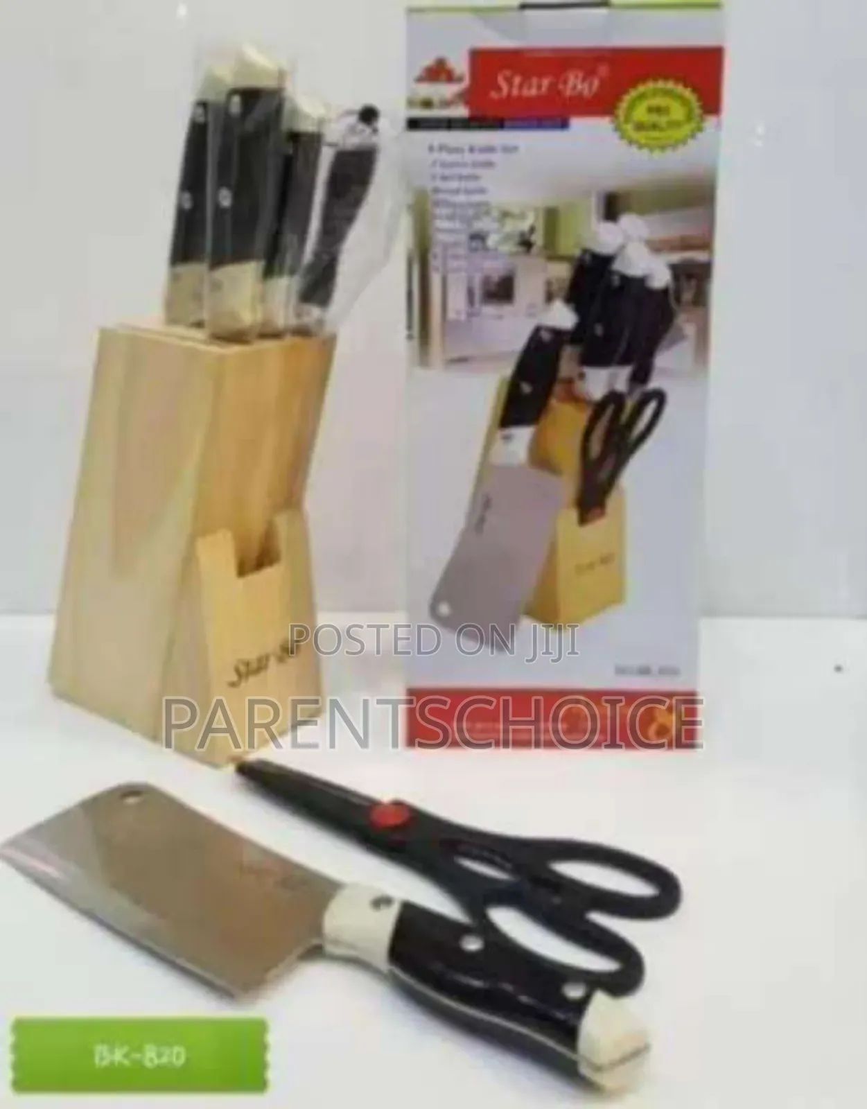 8 Pieces Knife Set With Stand