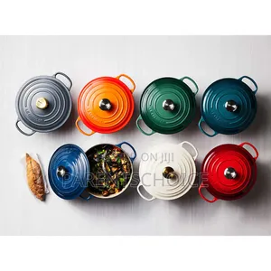 Enameled Cast Iron Pot 24cm