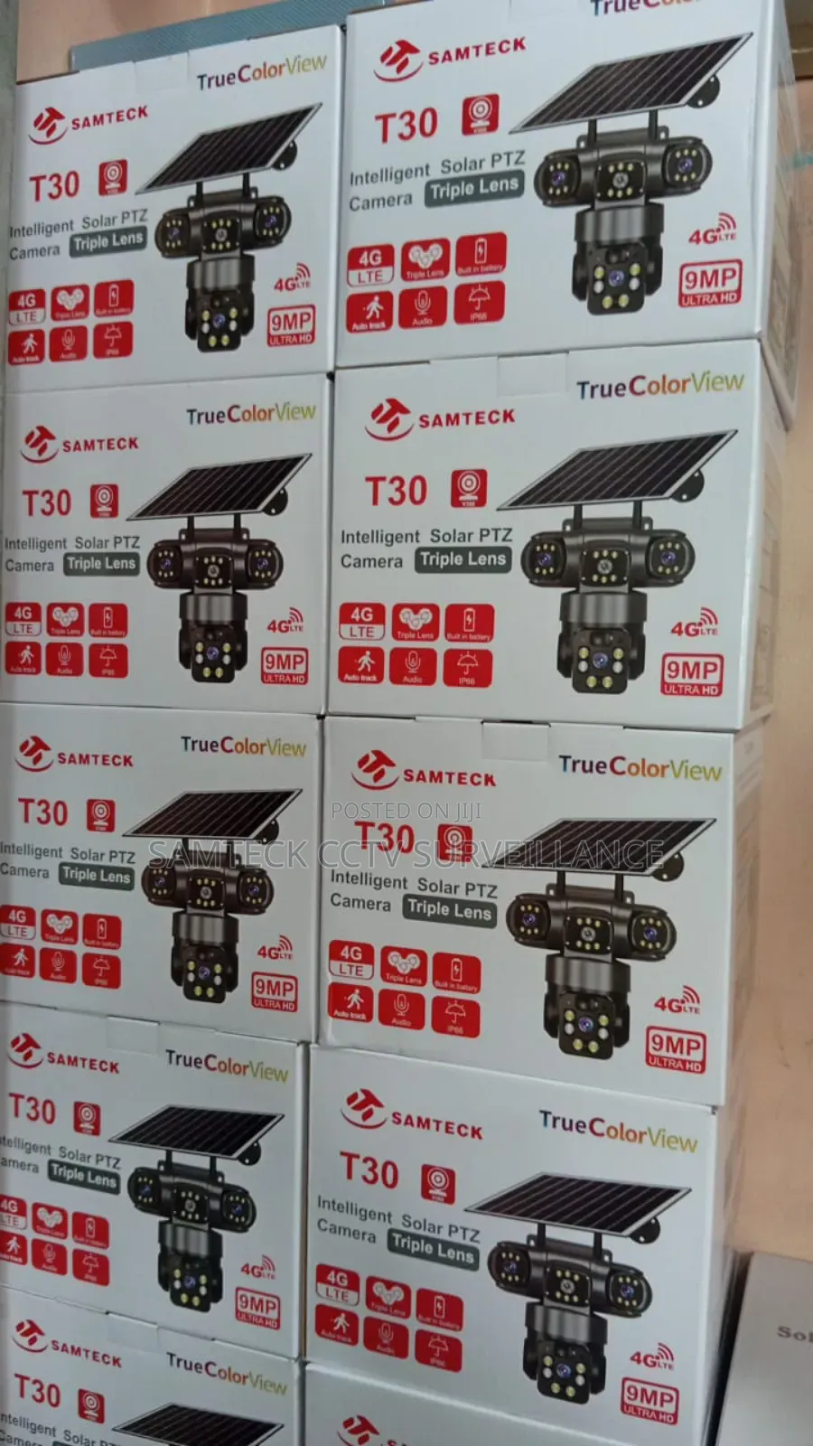 4g Solar PTZ Camera T30