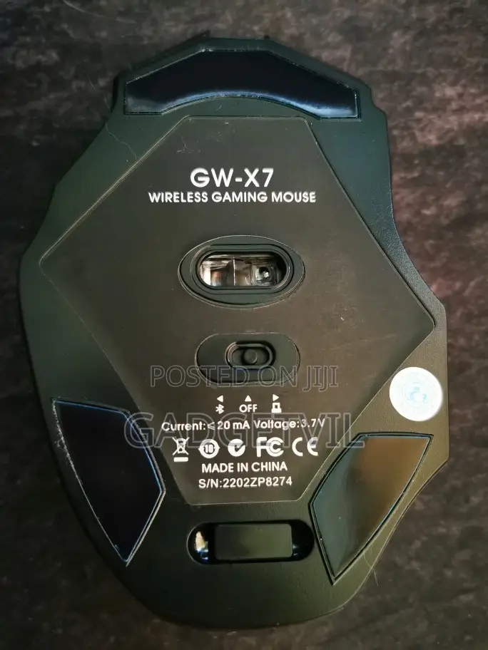 Wireless Ergonomic Optical Gaming Mouse