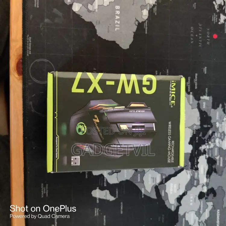 Wireless Ergonomic Optical Gaming Mouse