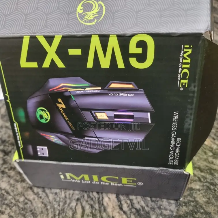 Wireless Ergonomic Optical Gaming Mouse