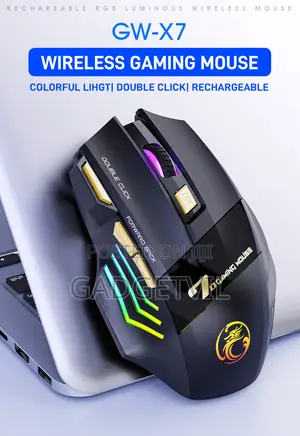 Wireless Ergonomic Optical Gaming Mouse