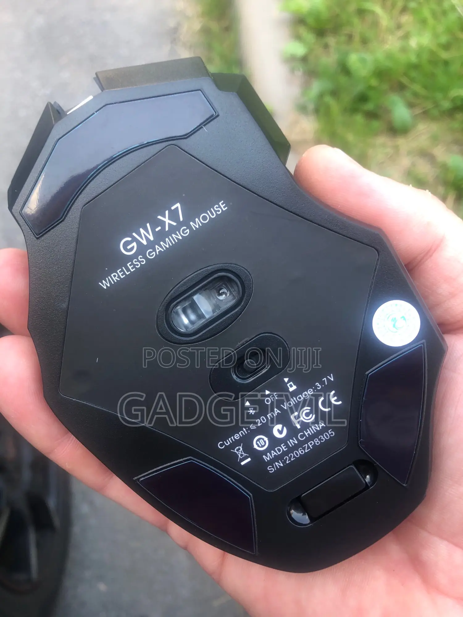 Wireless Ergonomic Optical Gaming Mouse