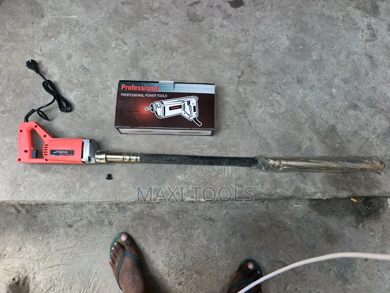 Electric Concrete Vibrator Tool. 1 Meter