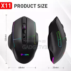 Wireless Mouse Rechargeable Triple-mode Mouse