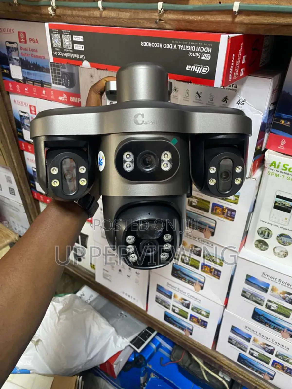 4g Solar PTZ Camera