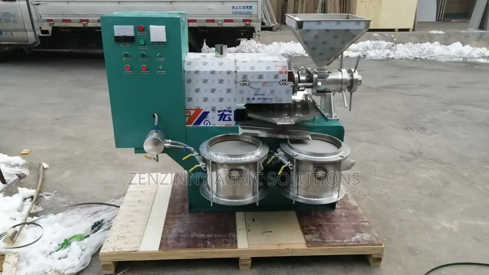 Industrial Groundnut Oil Extractor 4ton
