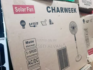 Charweek 16 Inches Solar Fan