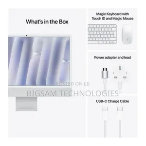New Desktop Computer Apple iMac M3 8GB Apple M3 SSD 512GB