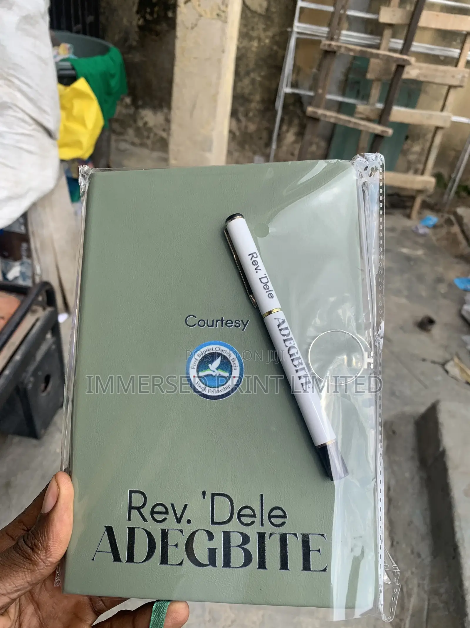 Branded Notepad and Pen