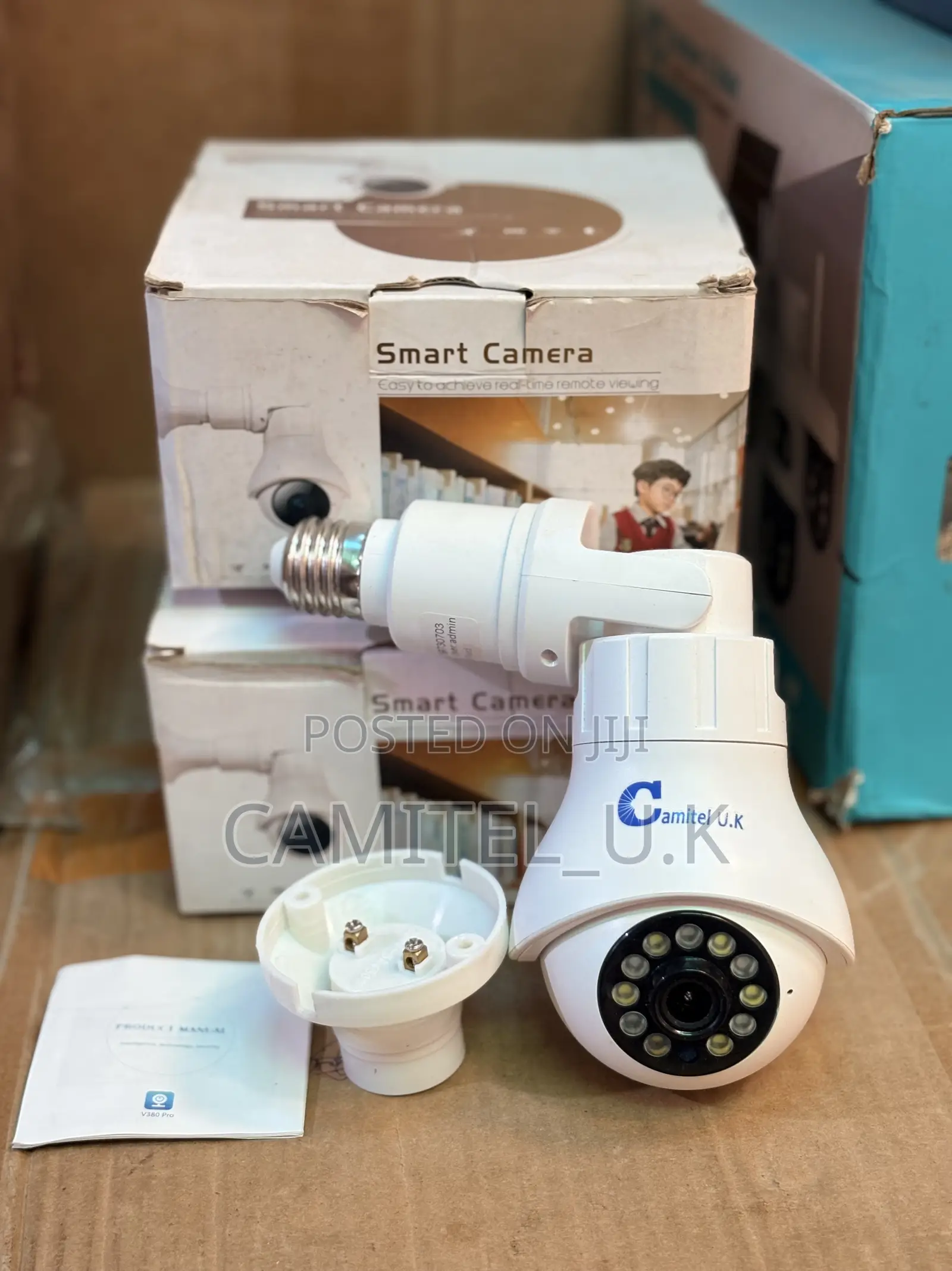 V380 Wifi PTZ Bulb Camera