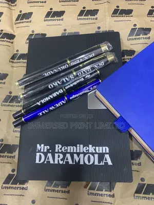 Branded Notepad and Pen