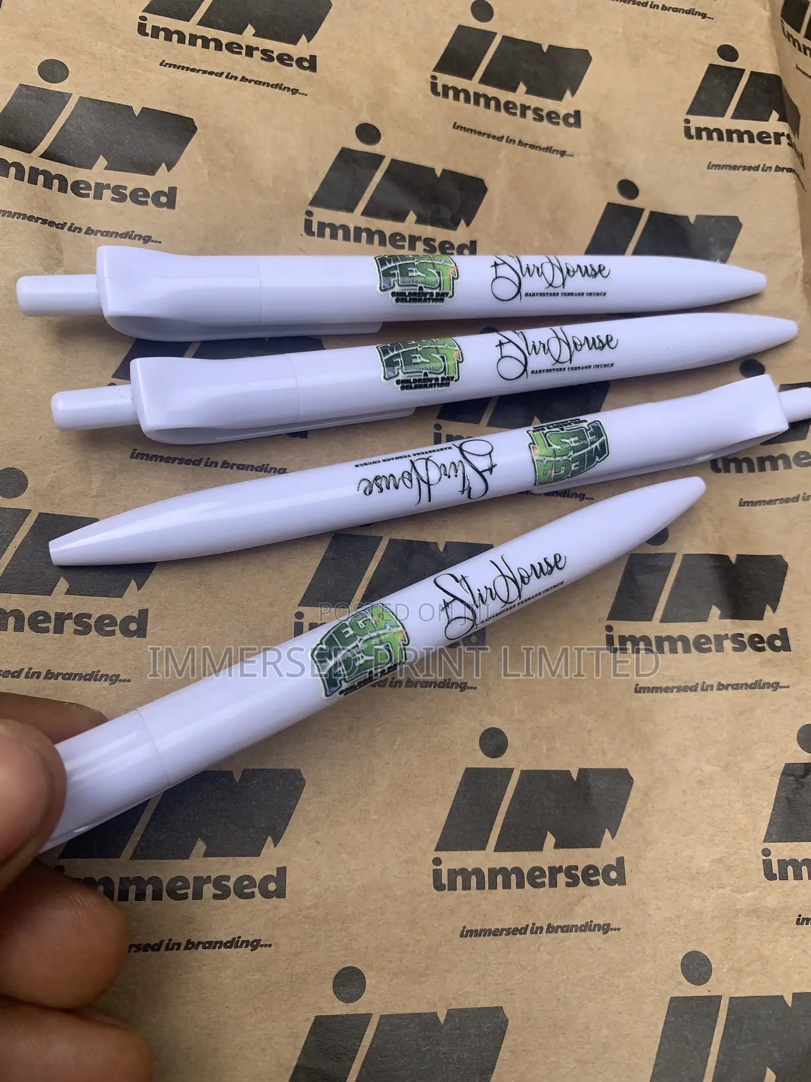 Branded Notepad and Pen