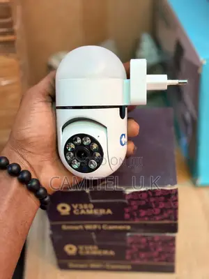 V380 Pro Wifi Smart PTZ Bulb Security Camera