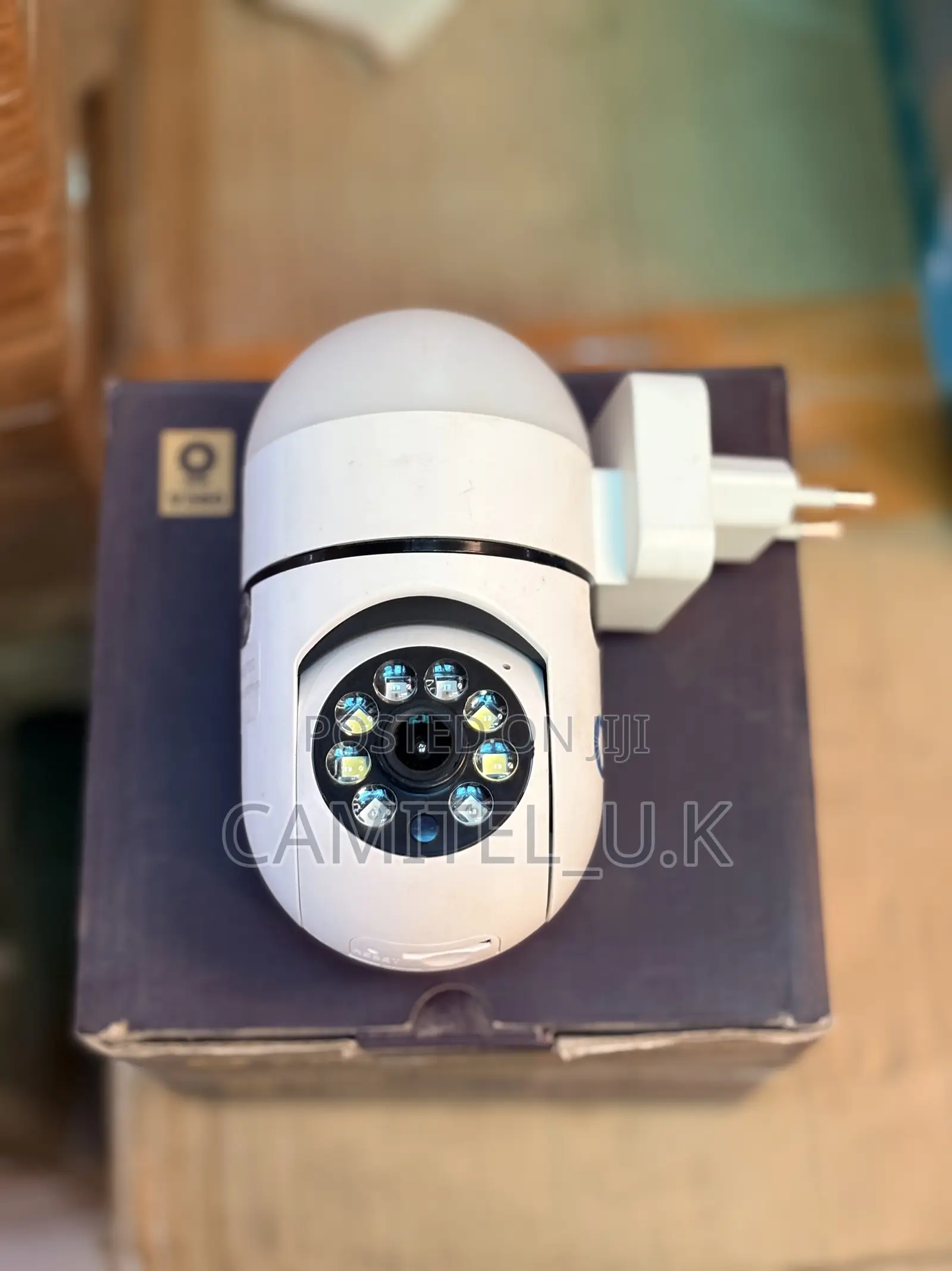 V380 Pro Wifi Smart PTZ Bulb Security Camera