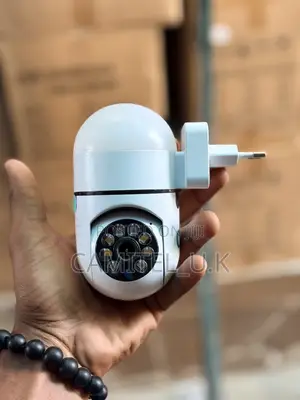 V380 Pro Wifi Smart PTZ Bulb Security Camera