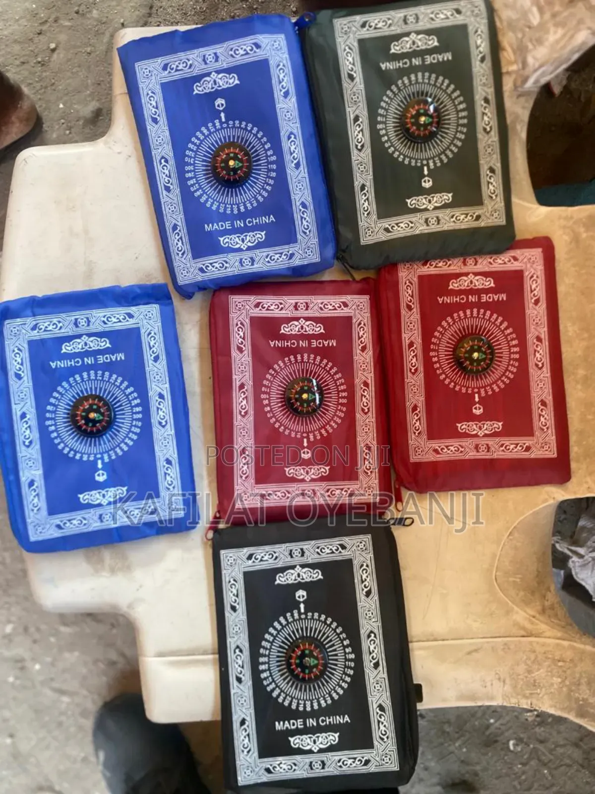 Pocket Praying Mat With Compass