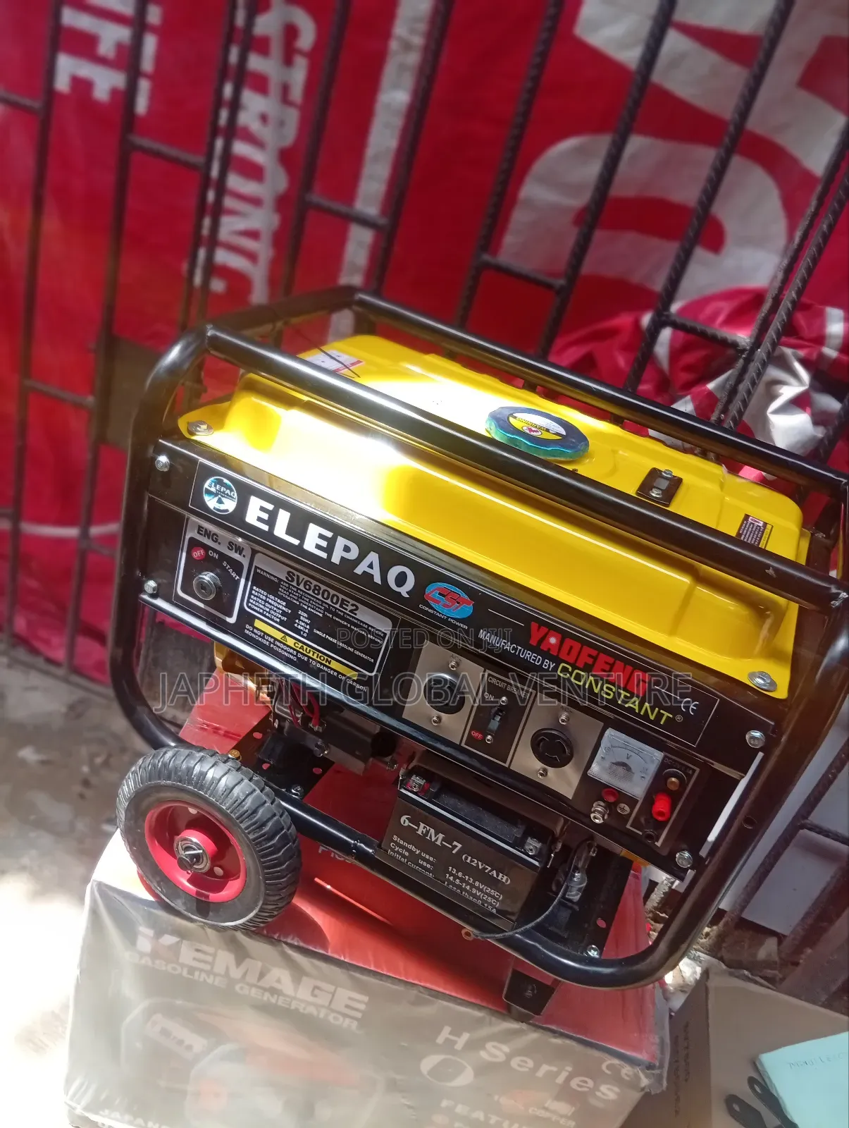 Elepaq E2 Petrol Generator – Affordable Dependable Power
