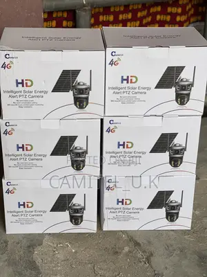 4g V380 Pro Dual Lens Solar Energy Alert PTZ Security Camera