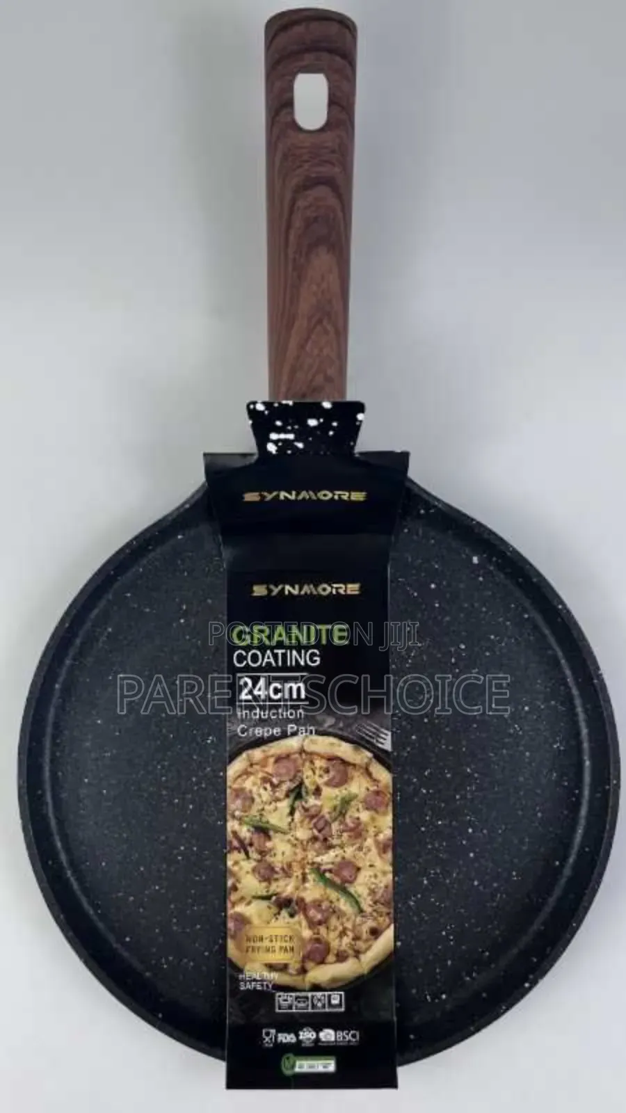 24cm Granite Crepe Frying Pan With Induction Bottom