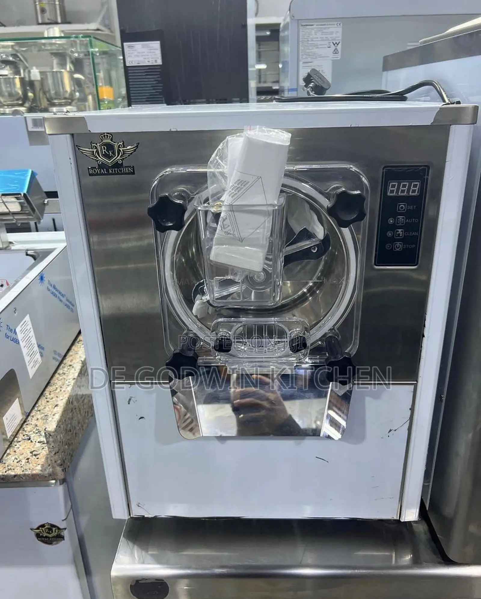 Table Top Batch Ice Cream Machin