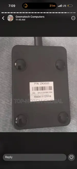 Zkt 9500 Fingerprint Scanner
