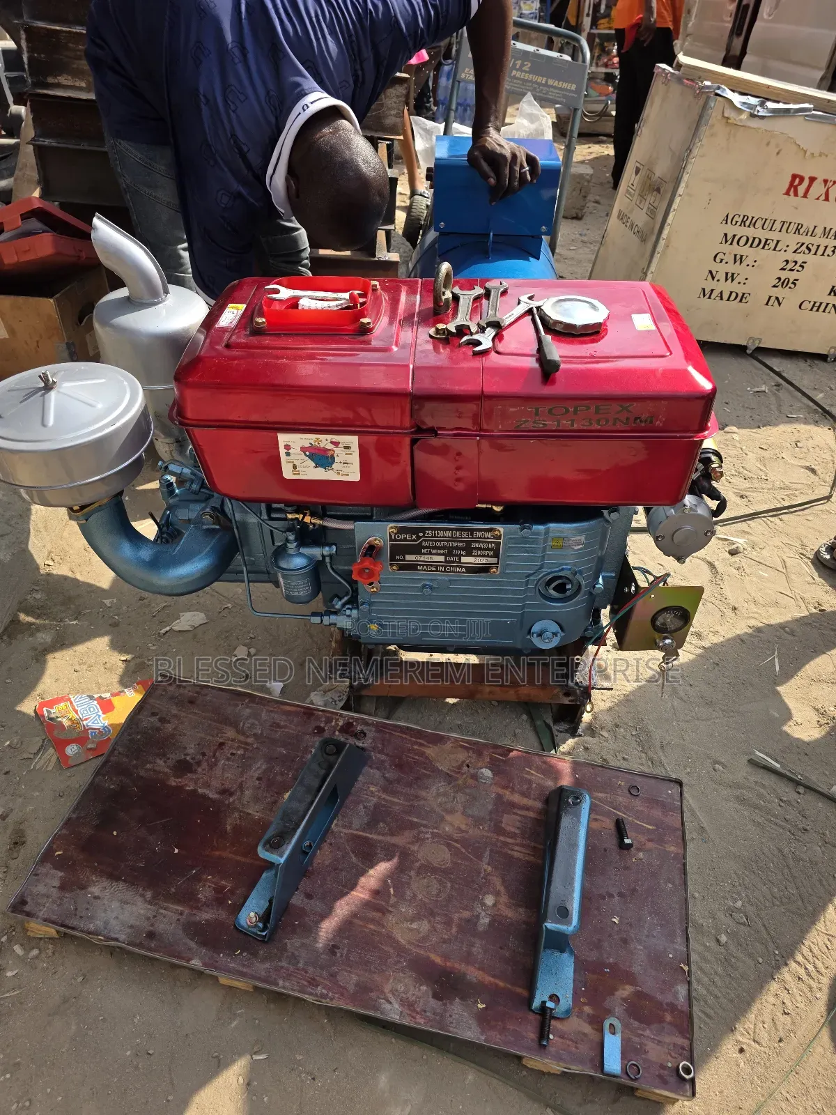 < 40kva Topex Basic Diesel Generator With 1130 Engine 100%Copper Coil