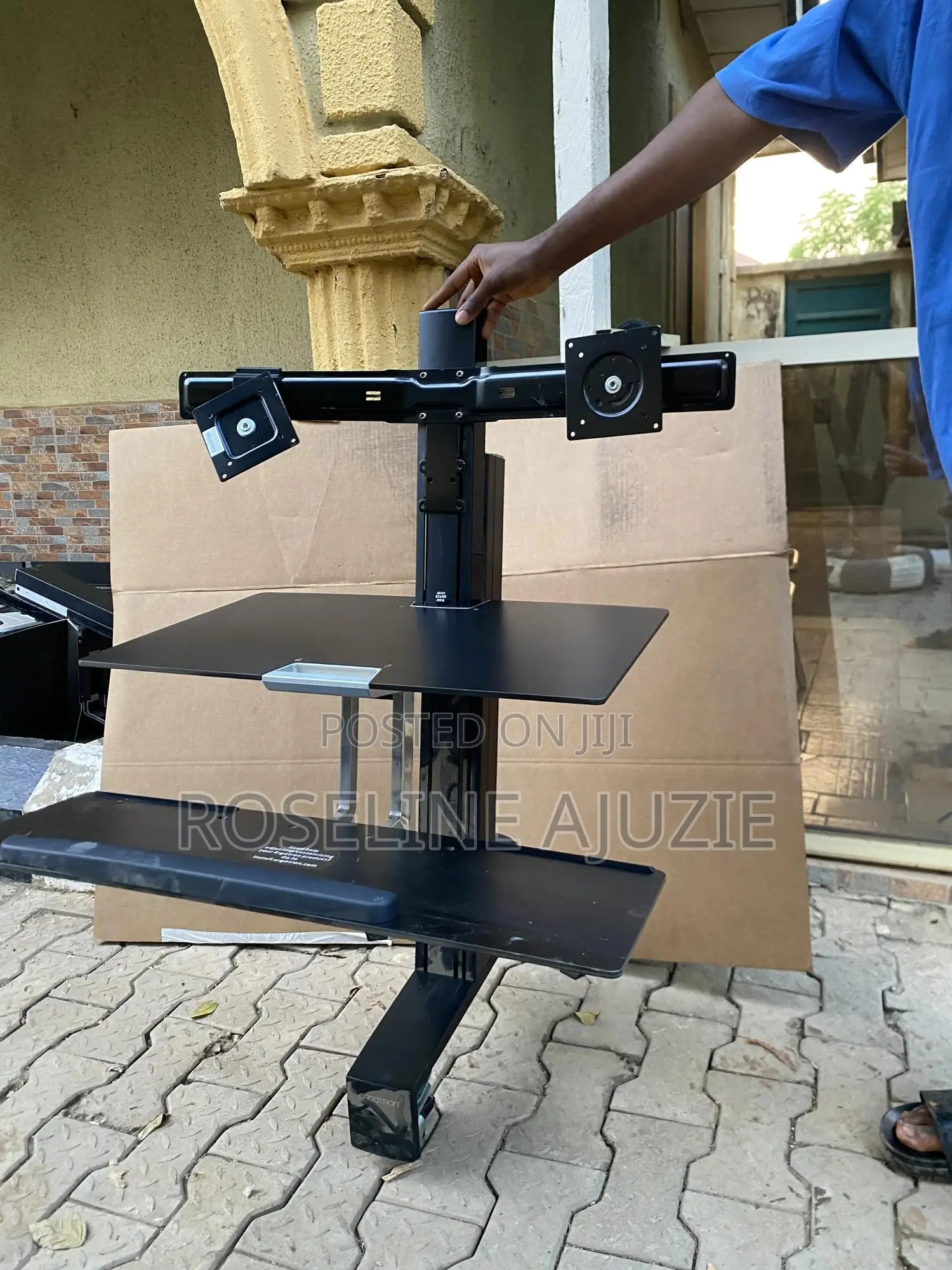 Ergotron Dual Monitor Workstation