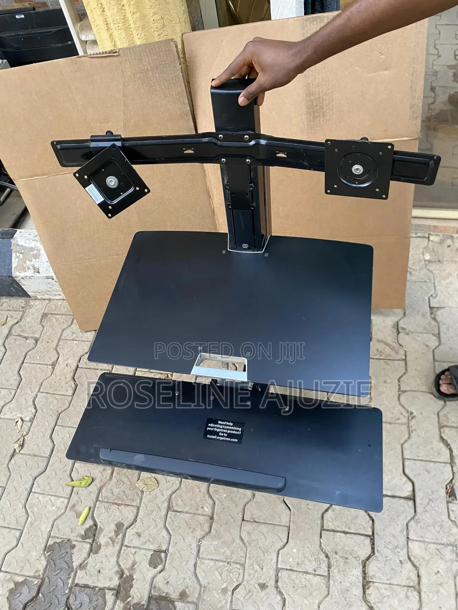 Ergotron Dual Monitor Workstation
