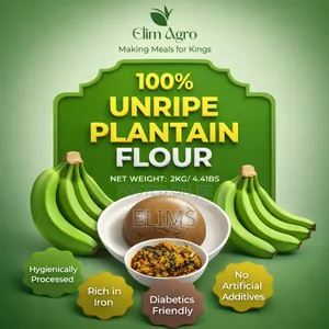 Unripe Plaintain Flour 1kg X 5