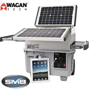 Wagan Solar Generator Power Cube 1500 - Portable Power Generator