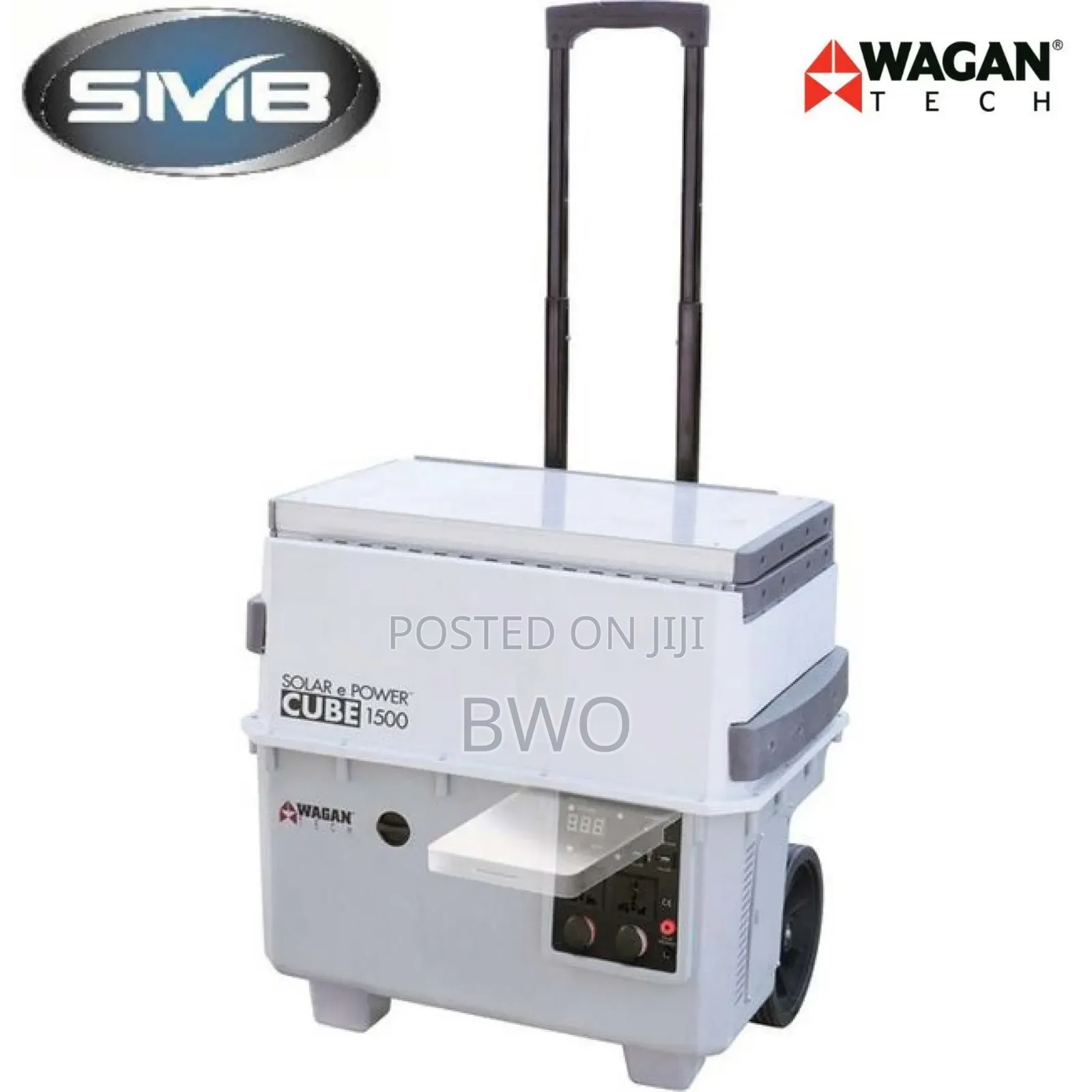 Wagan Solar Generator Power Cube 1500 - Portable Power Generator