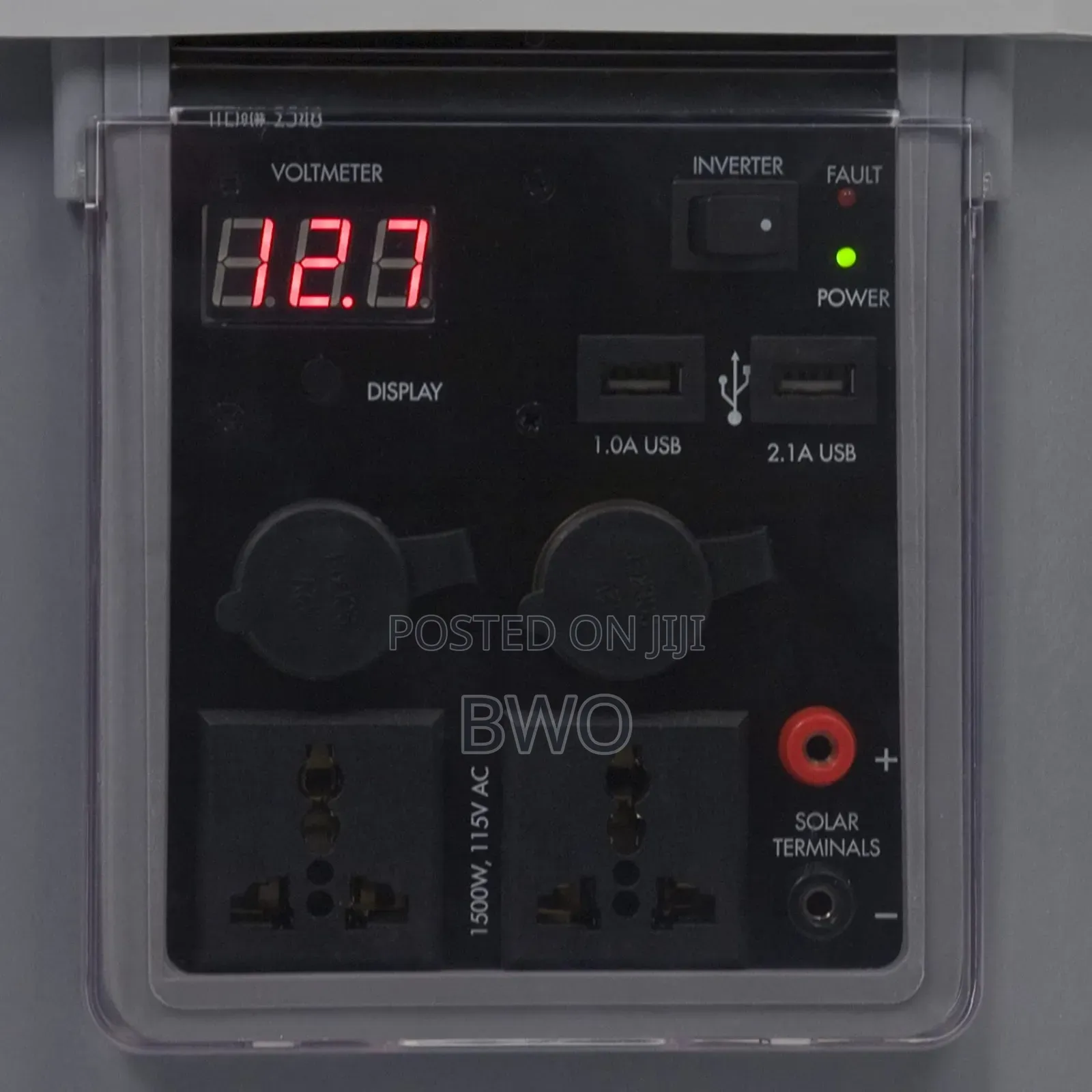 Wagan Solar Generator Power Cube 1500 - Portable Power Generator