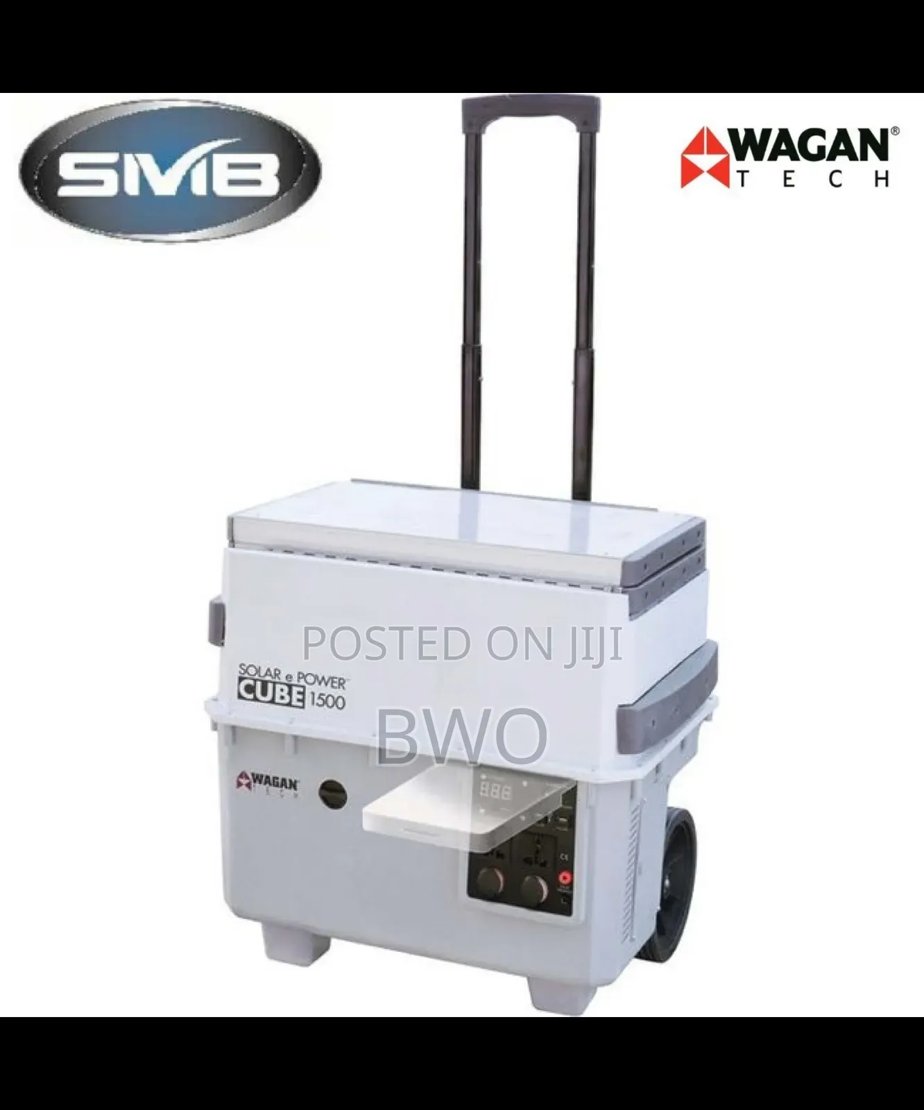 Wagan Solar Generator Power Cube 1500 - Portable Power Generator
