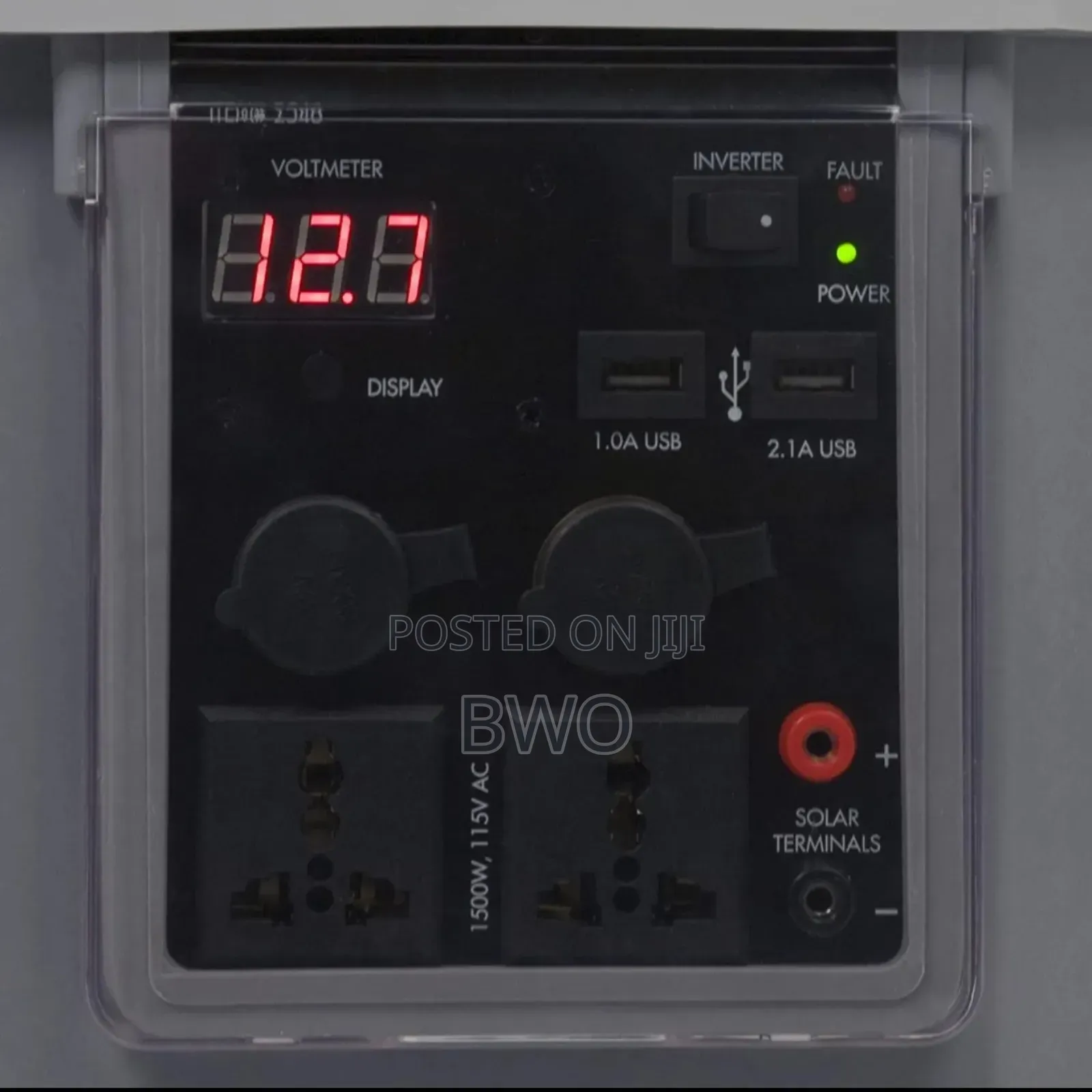 Wagan Solar Generator Power Cube 1500 - Portable Power Generator